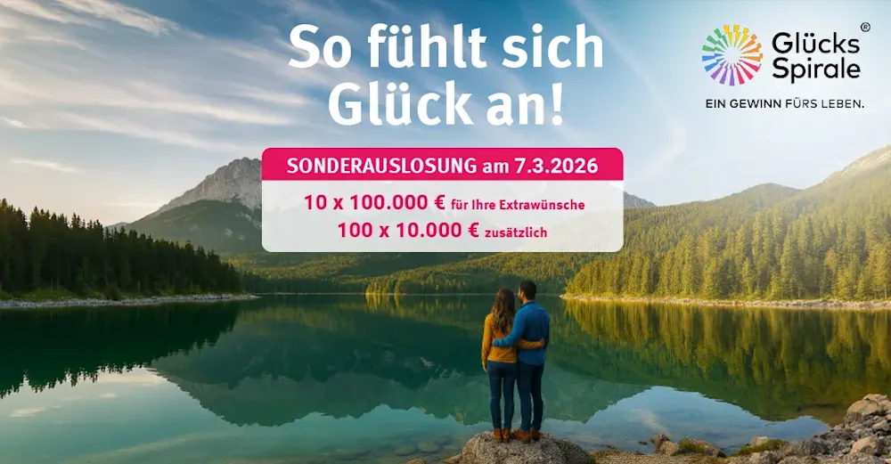 GlücksSpirale-Sonderauslosung am 7. März 2026